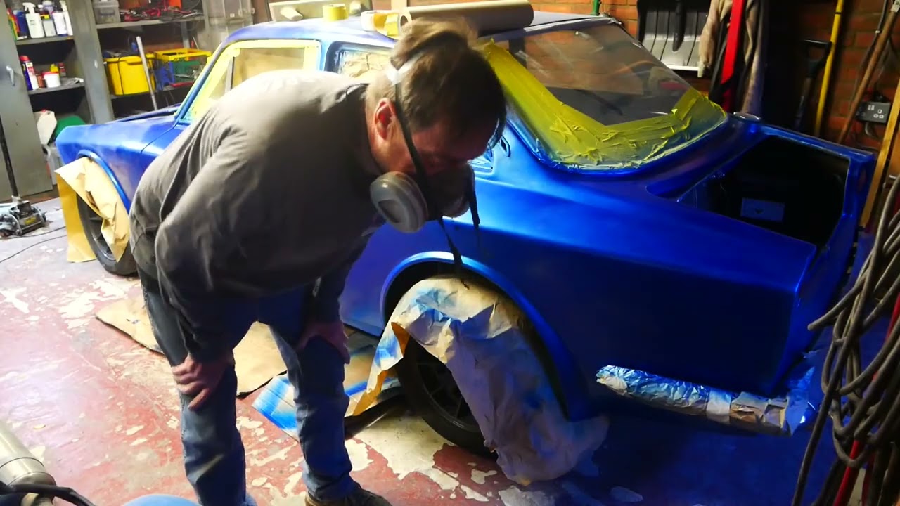 More 50yr old Painted Fibreglass