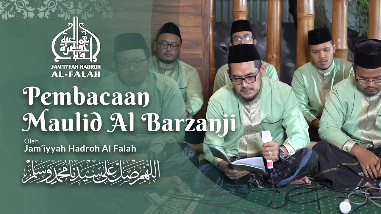 Pembacaan Maulid Al Barzanji | Jam'iyyah Hadroh Al Falah