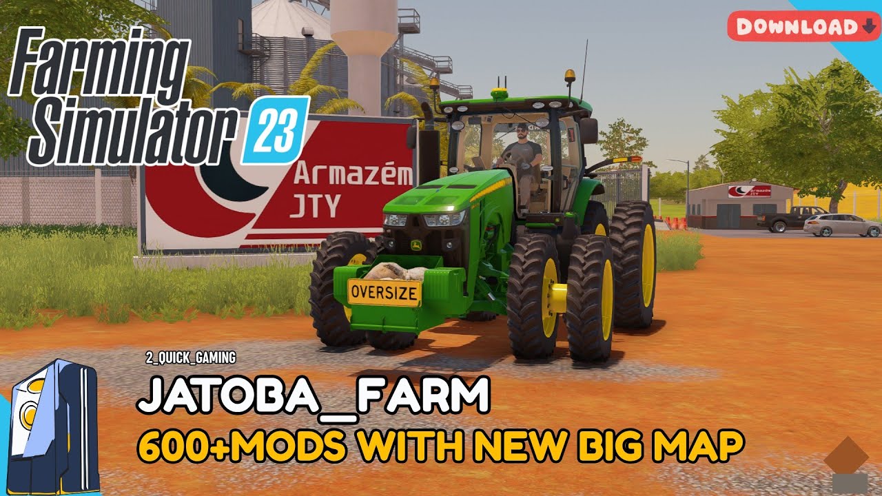 FS 23 НОВАЯ КАРТА + 600 транспортных средств || Farming Simulator 23