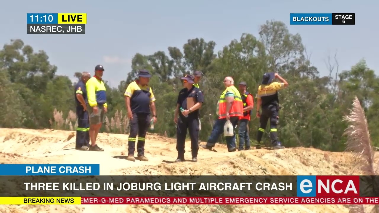 Three killed in light aircraft crash