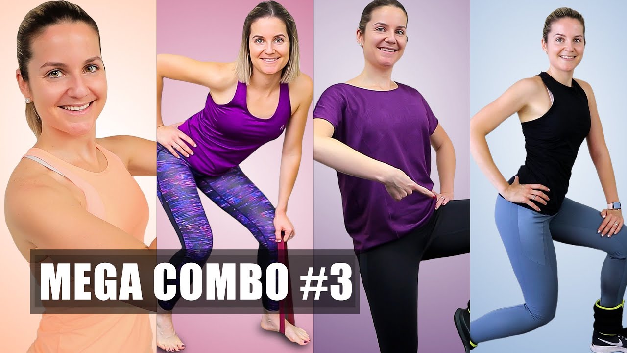 MEGA COMBO #3 🧡 ENDURECE PIERNAS Y GL&Uacute;TEOS | SIENTETE JOVEN