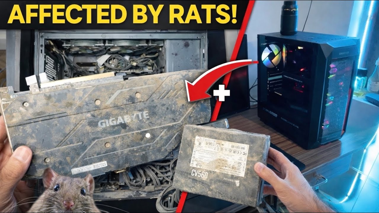 Cleaning extremely dirty pc