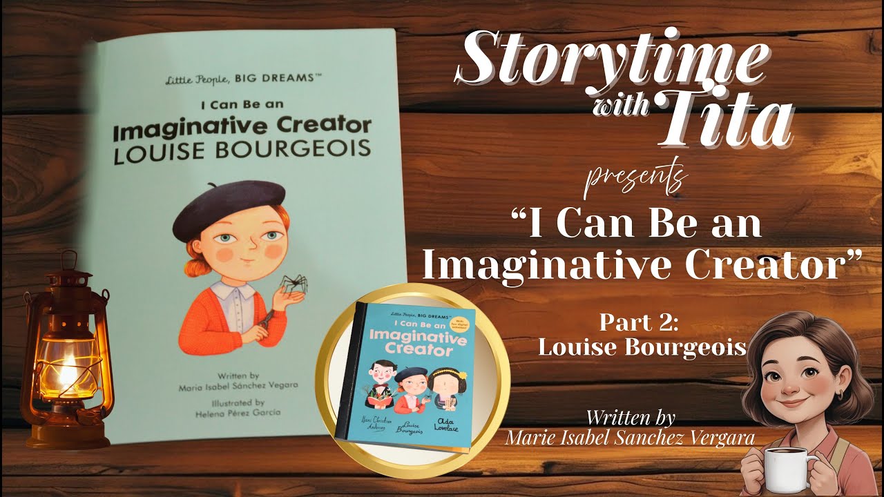 McDonalds HappyMeal Readers I Can Be an Imaginative Creator | Louise Bourgeois 🧑🏻‍🎨 | Read-aloud