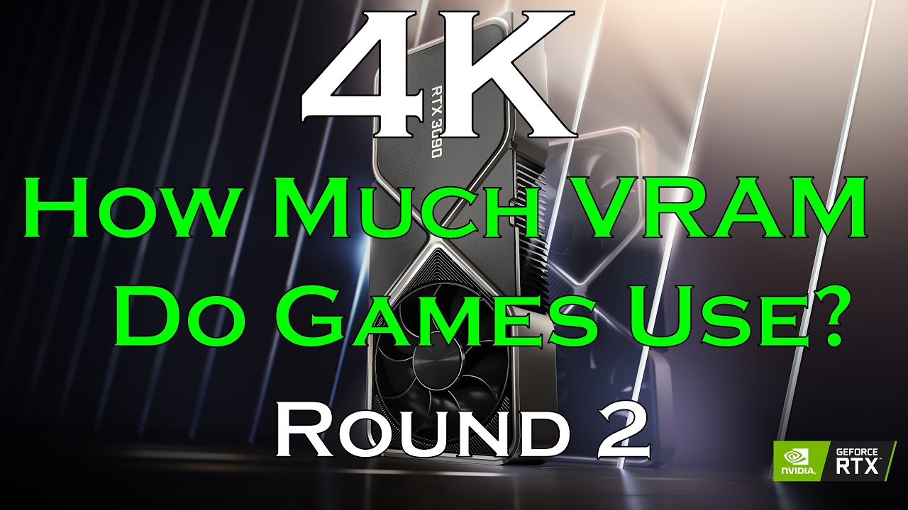 4K Dedicated VRAM Usage vs. VRAM Allocation | Round 2 | RTX 3090 K|NGP|N Edition