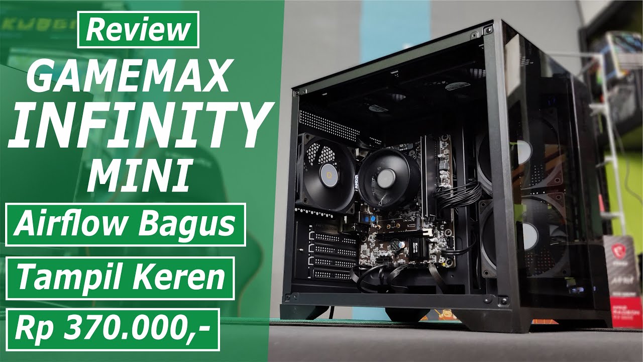 Review Gamemax Infinity Mini Casing Aquarium Terjangkau dengan Tampilan Keren