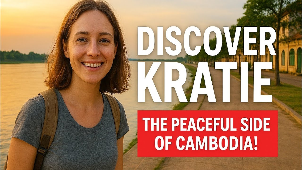 Exploring Kratie, Cambodia | Hidden Riverside Town & Dolphin Spot 2025