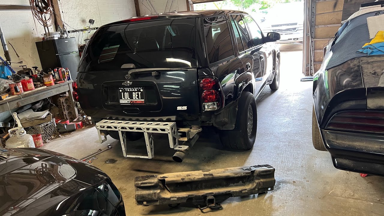 Chevy Trailblazer SS Hitch delete kit installation