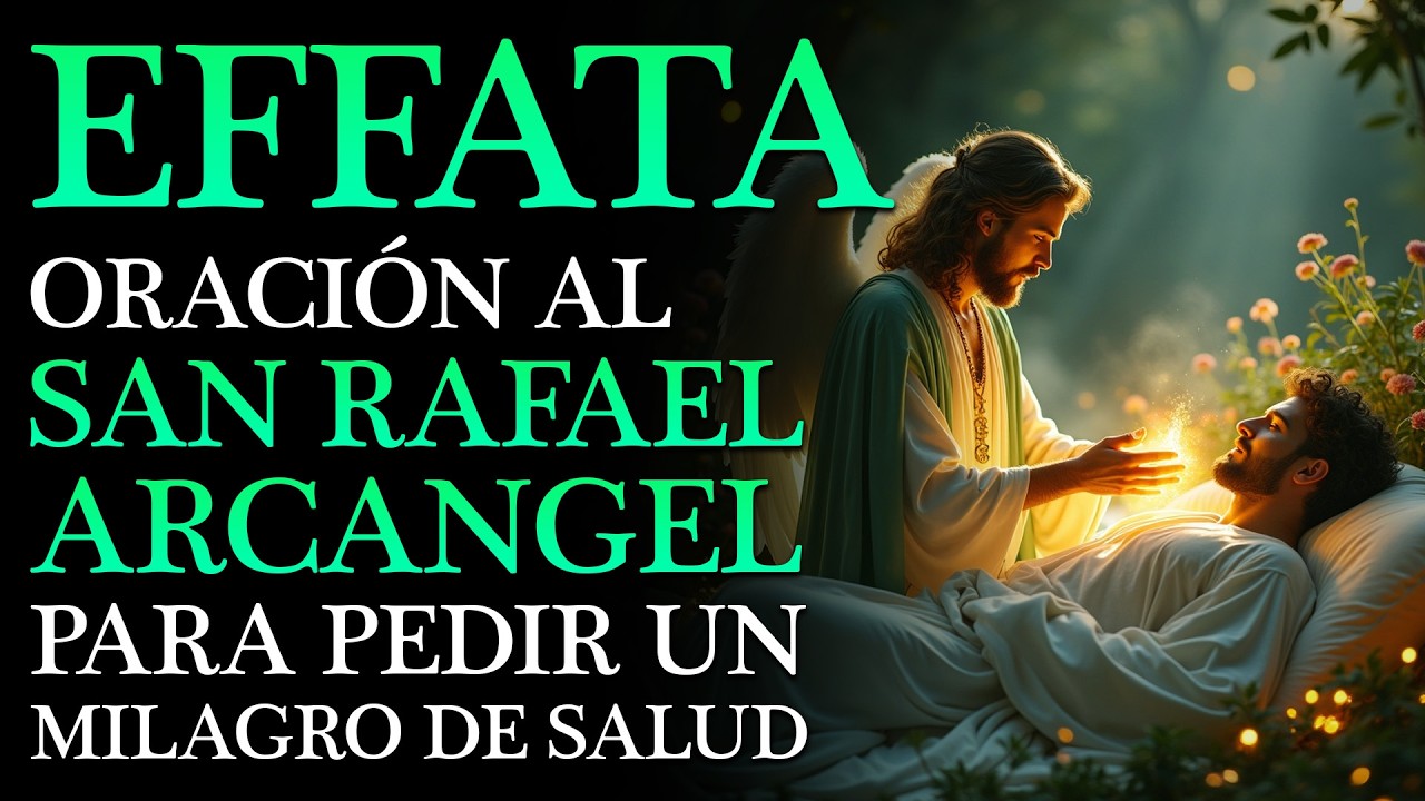 💚 EFFATÁ 💚 ORACIÓN AL SAN RAFAEL ARCANGEL PARA PEDIR UN MILAGRO DE SANACIÓN DE CUALQUIER ENFERMEDAD