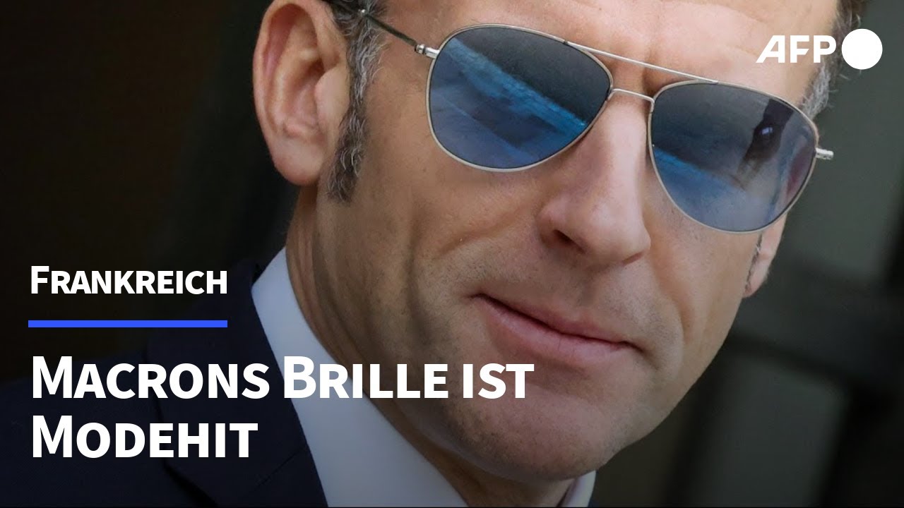 Ansturm auf die Macron-Brille | AFP