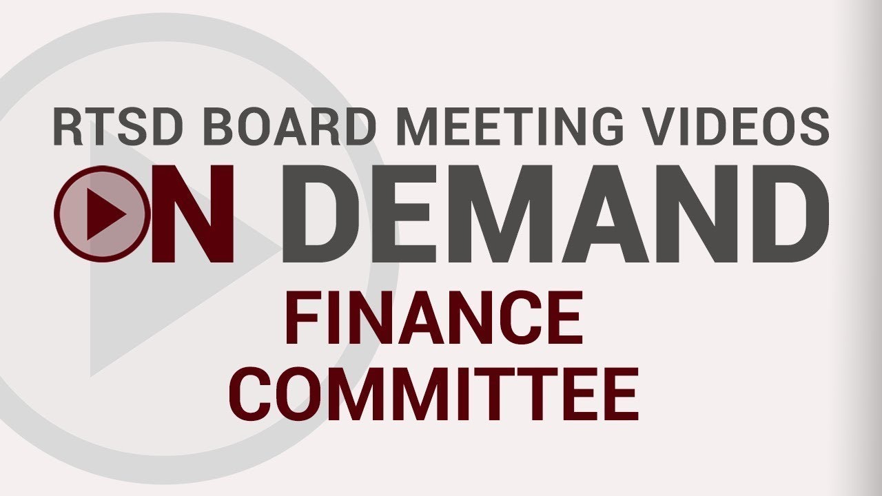 May 6, 2025 Finance Committee Meeting