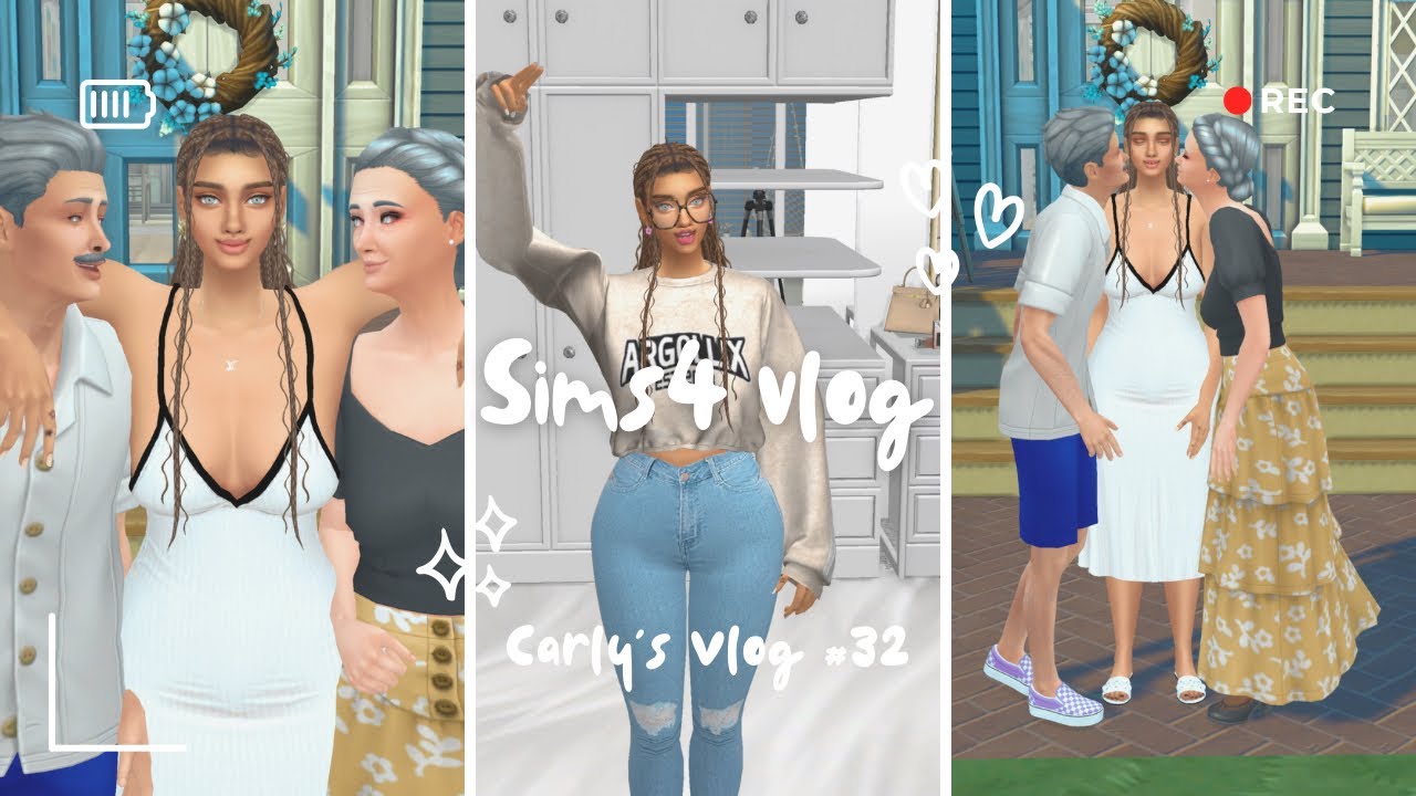 Sims 4 Vlog || I visit my maternal grandparents🥰😉🌟❤️