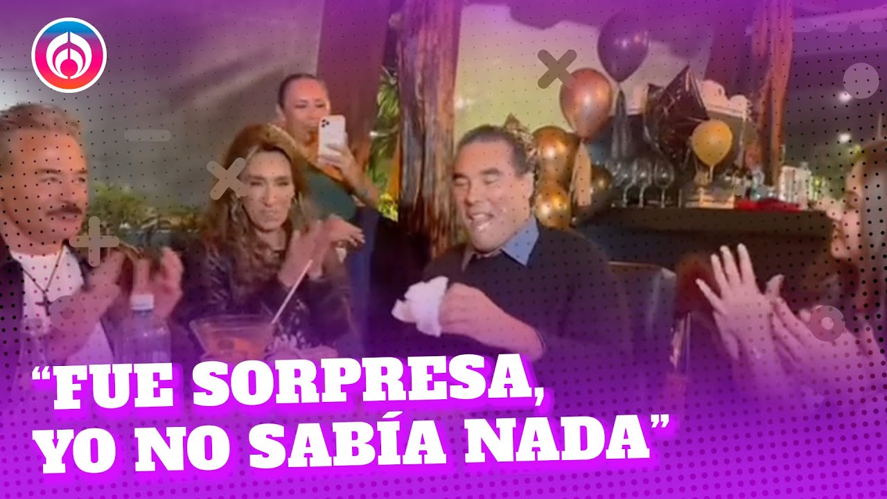 Eduardo Yáñez festejó su cumpleaños y Batman no dejó de ser protagonista