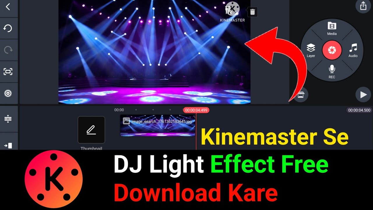 Kinemaster Se Dj Light Download Kaise Kare || jh light Free download Kaise kare In kinemaster 