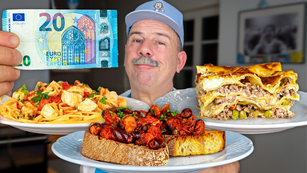 3 SCHNELLE italienische Gerichte für unter 20€ 🇮🇹