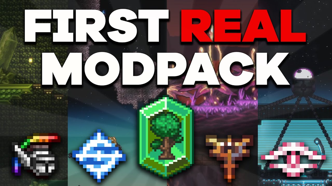 Мы создаем ПЕРВЫЙ настоящий ультрамодифицированный модпак Terraria!