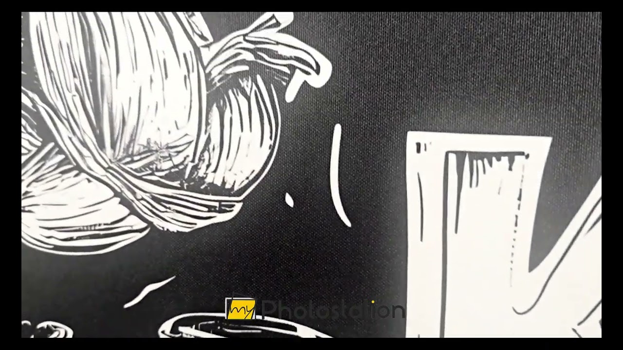 Gather in the Kitchen &ndash; Blackboard Style Kitchen Canvas Prints