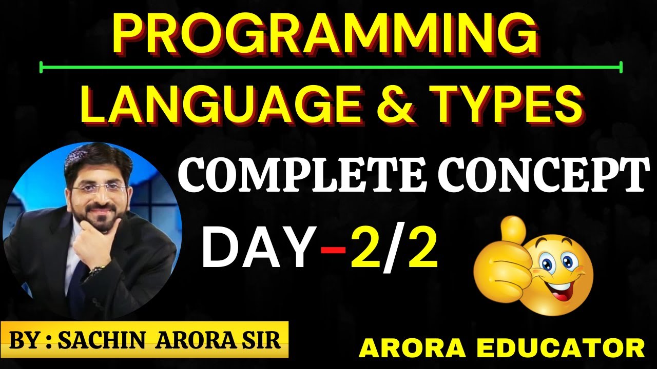 What is Programming Language & Types of Programming Language | Computer Programming | Part-2/2 |