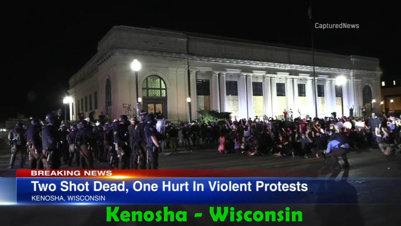 Kenosha Travel Guide - Kenosha Protests, Wisconsin USA - 4K Drone