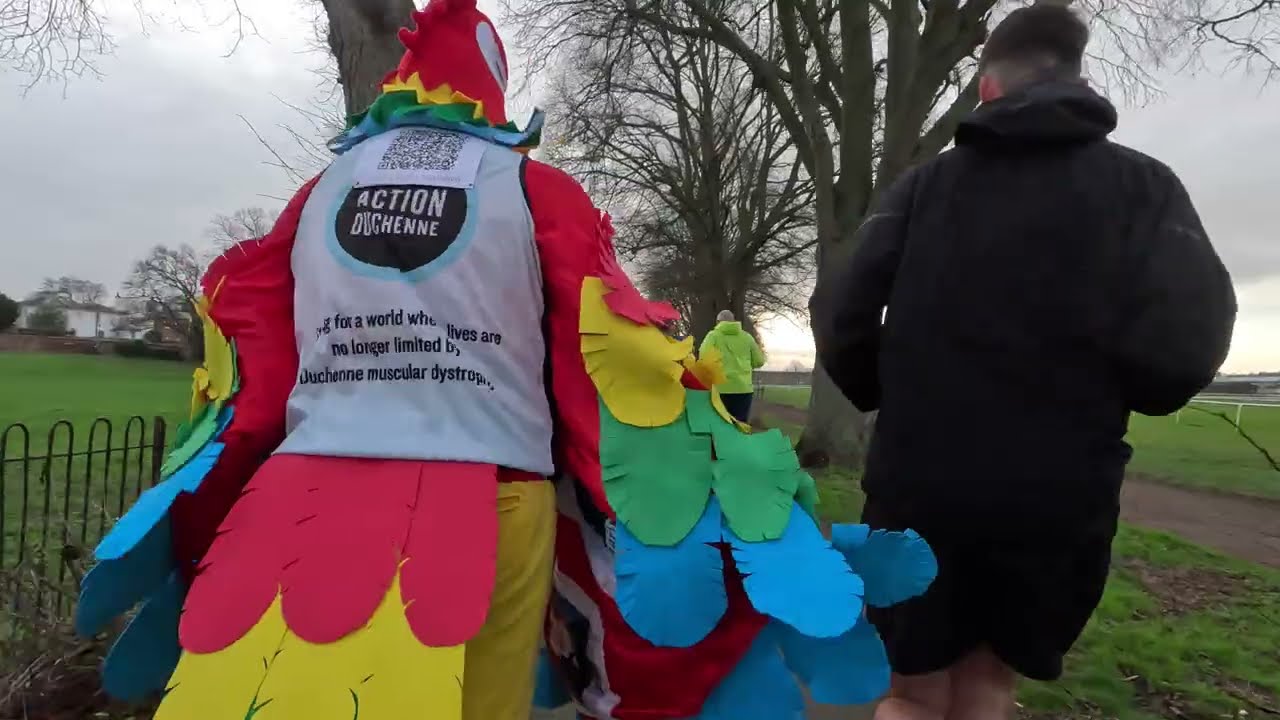 HAPPY NEW YEAR 2026! New Years Day Worcester Pitchcroft Parkrun #330 featuring BIRDMAN