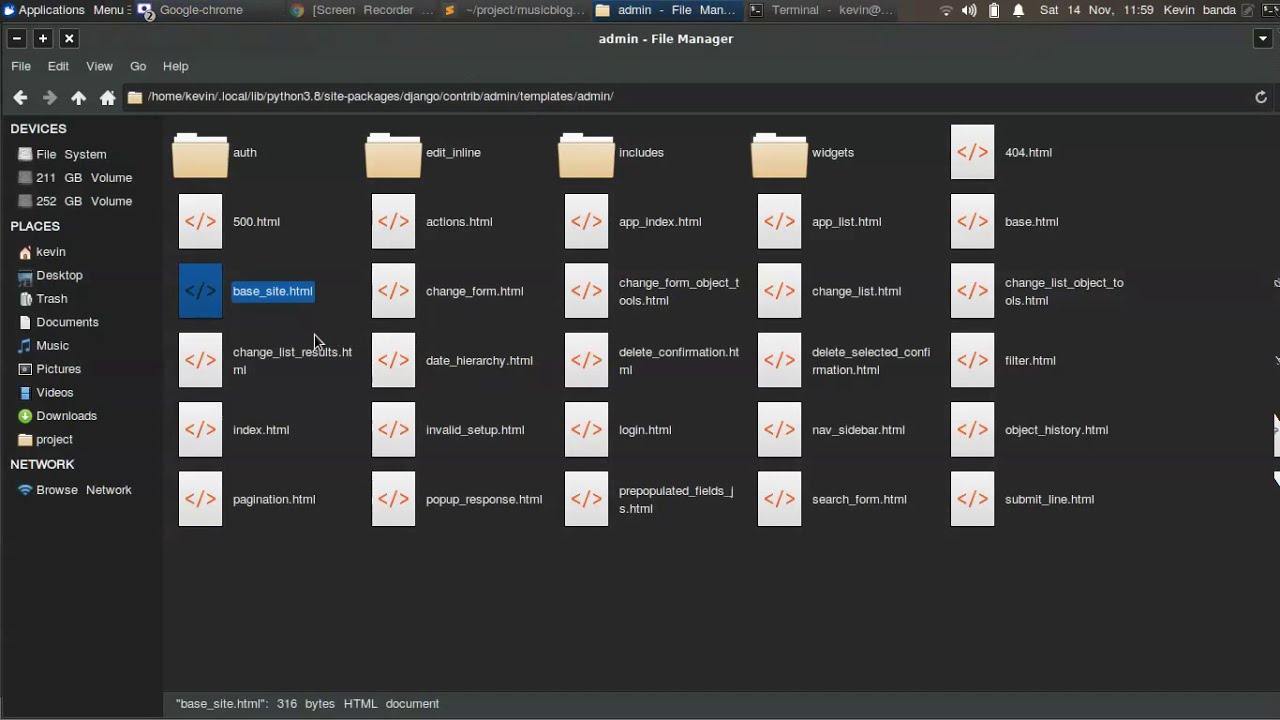 Django  3 - Hacking the administration Dashboard with Shazzie development