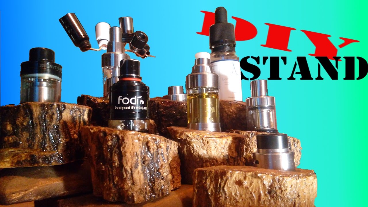 [DIY] vaping atomizers stand