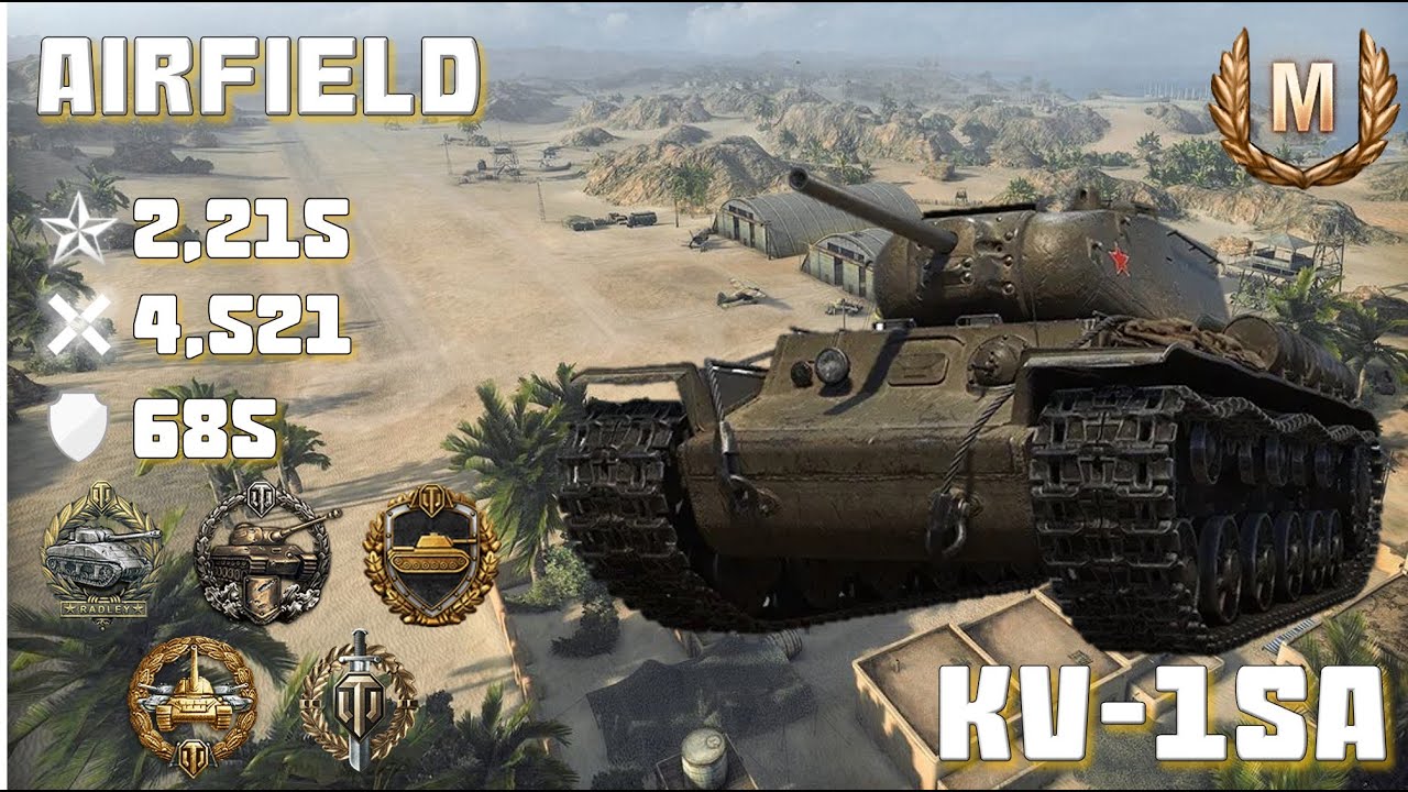 World of Tanks KV-1SA - 9 Kills 4.5K Damage