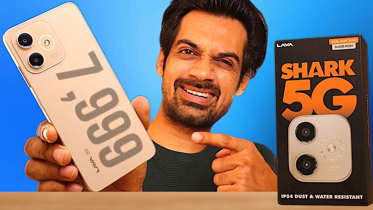 Lava Shark 5G Unboxing & 1st Impression - True 5G at Rs.7,999/-