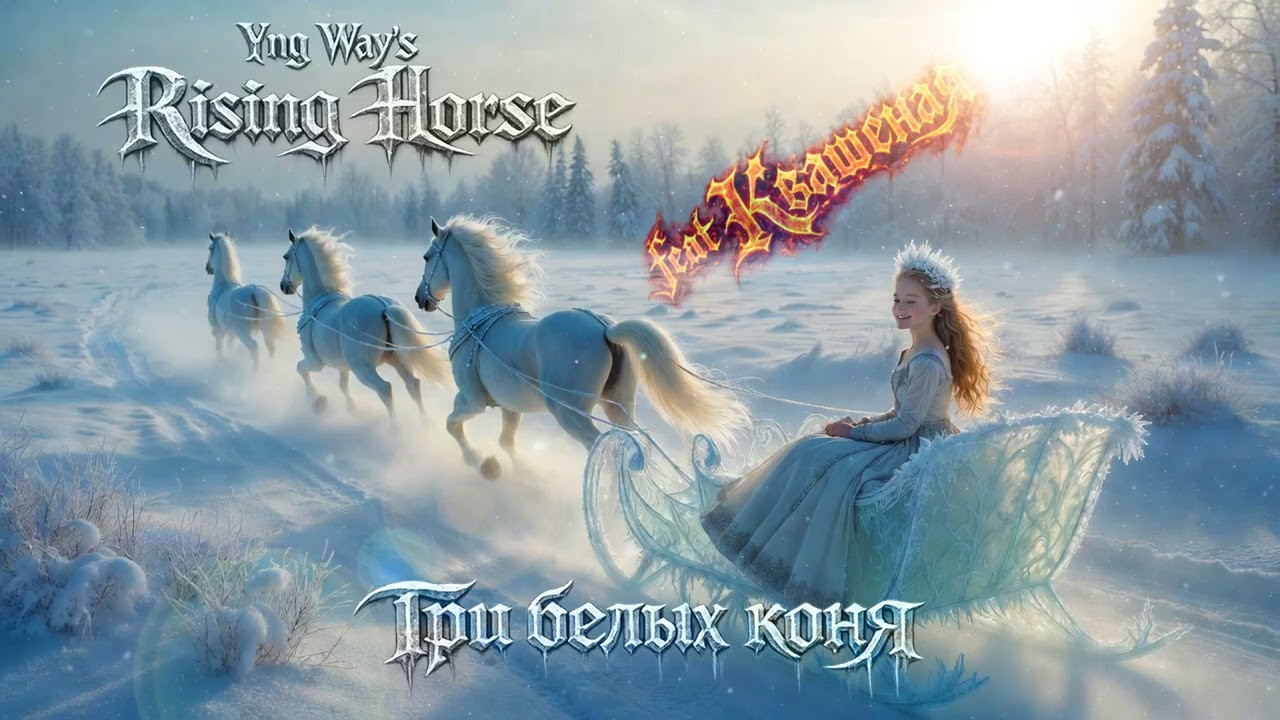 Yng Way's Rising Horse feat Kvashenaya - Три белых коня. БАЛЛАДА YJM-style #malmsteen #kvashenaya