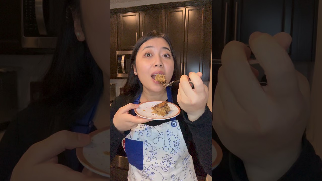Attempted to make banana bread with chocolate… 