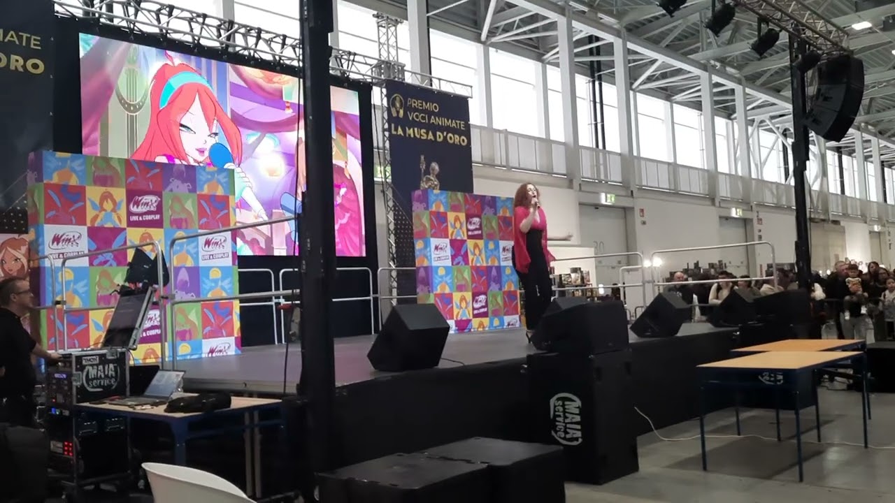 Nerd Show Bologna 2 febbraio 2025  - Live Elisa Rosselli ( Winx Club )  PARTE 3