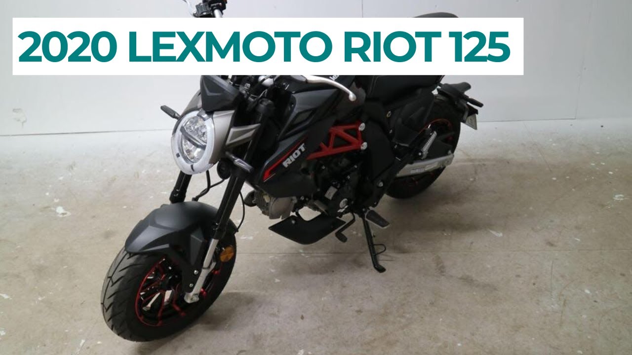 2020 Lexmoto Riot 125cc - Walk Around and Start Up