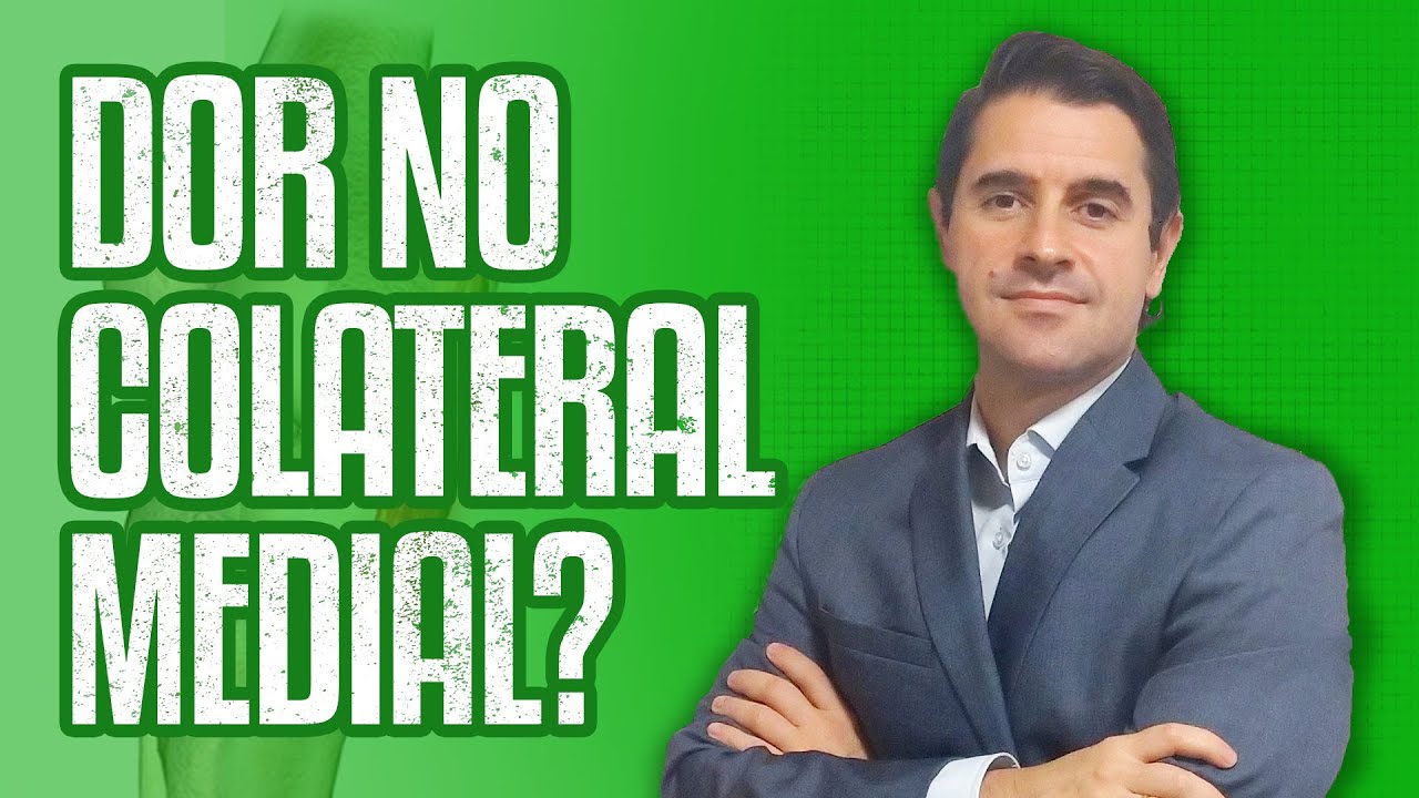 Onde é a dor do ligamento colateral medial?