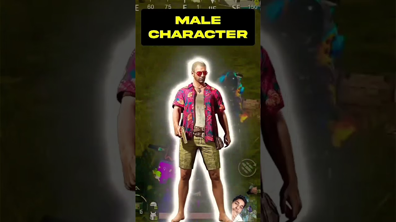 MALE VS FEMALE CHARACTER BGMI | BGMI All New Basic & Advance SETTINGS/CONTROLS | male vs female ❤❤