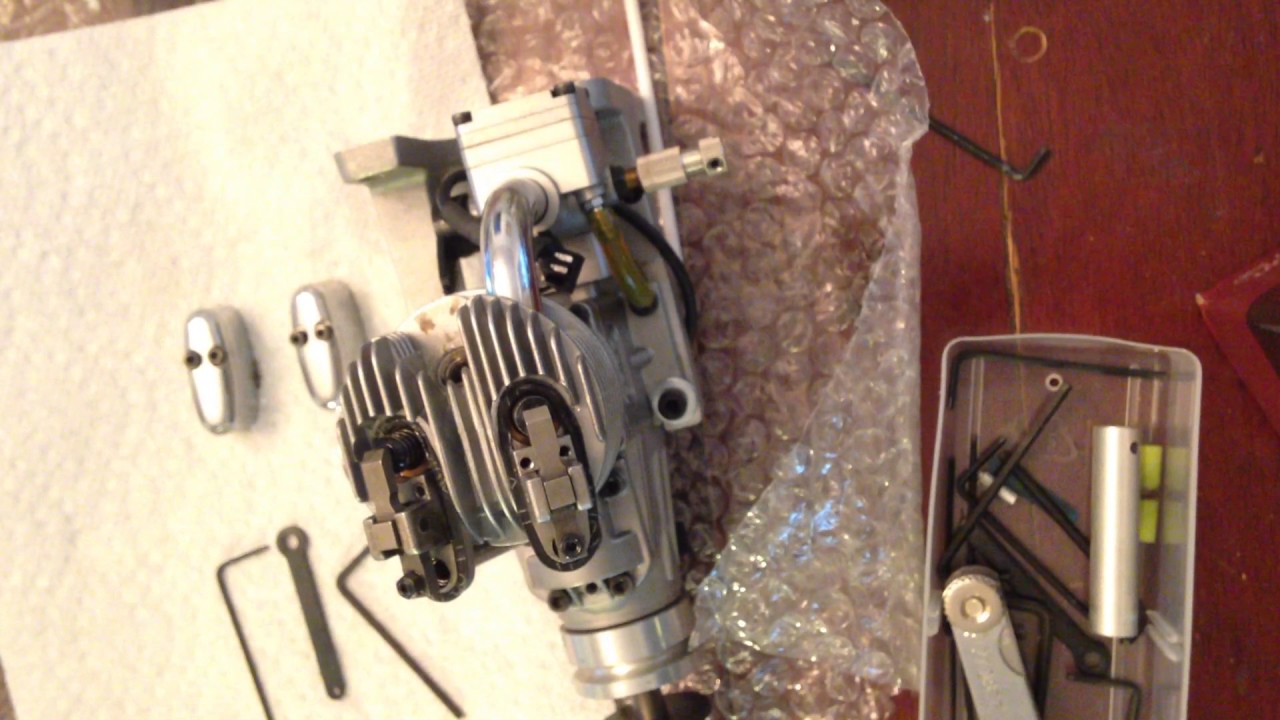Saito FG-20 Valve adjustment