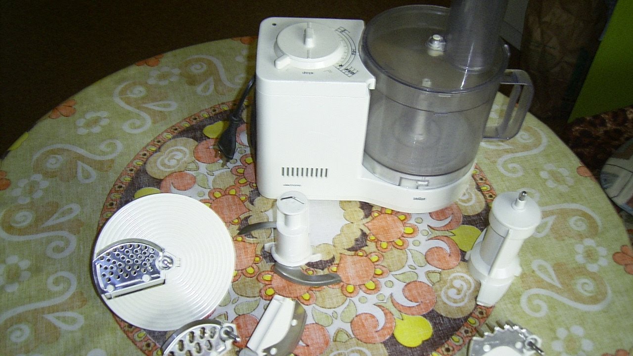 TEST-Funktionsprüfung Küchenmaschine Braun electronik ,Food processor
