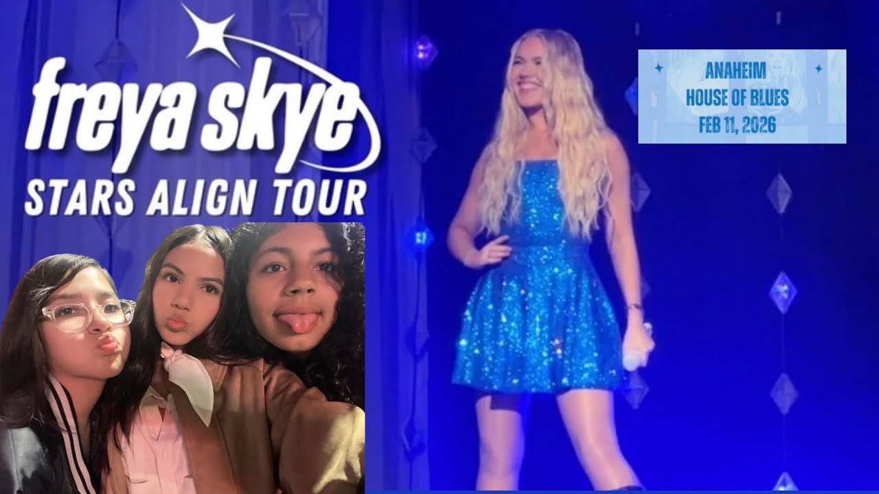 ALLIE&BELLE GO TO A FREYA SKYE CONCERT (special guest)