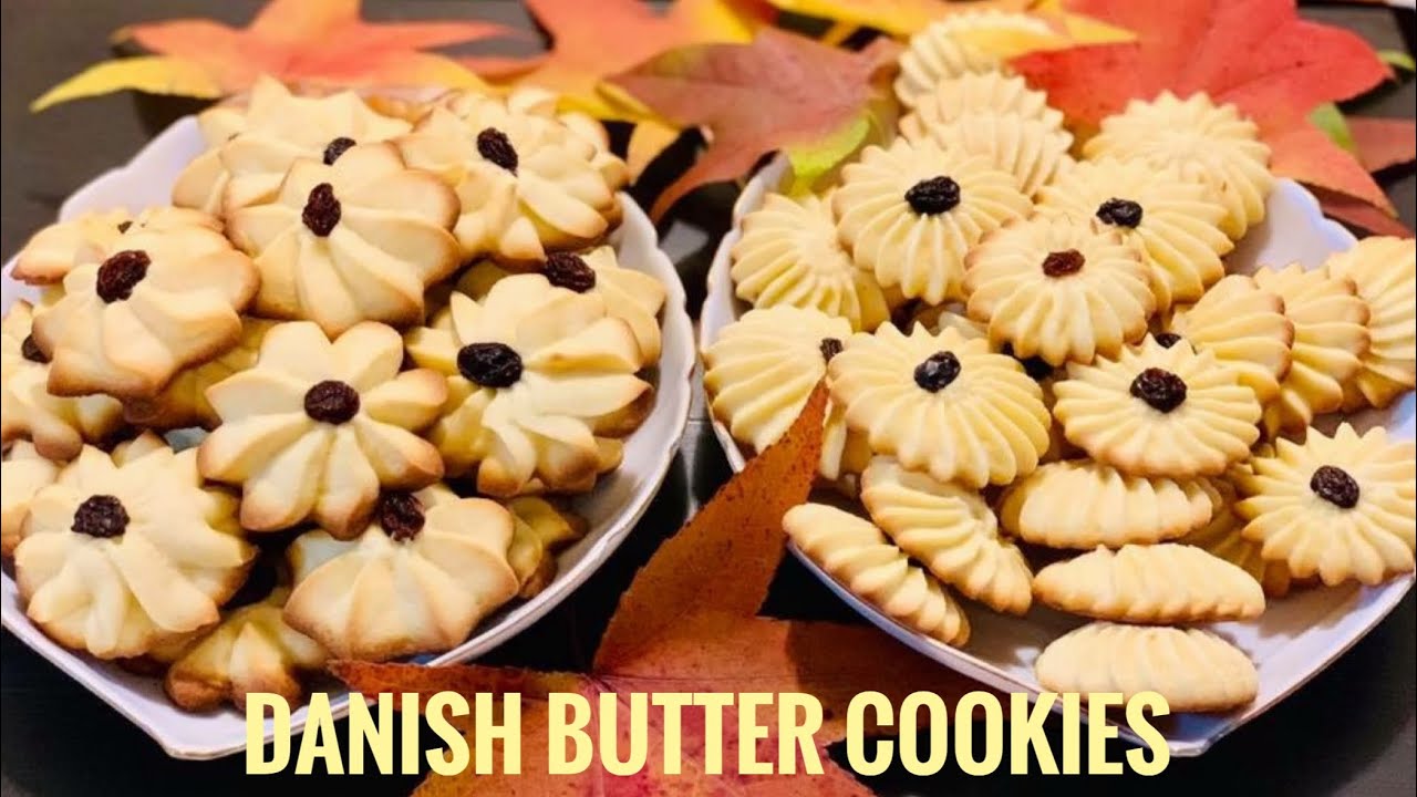 DANISH BUTTER COOKIES- Cách làm BÁNH QUY BƠ DANISA thơm,giòn,sắc nét và bất bại by Mi Xù