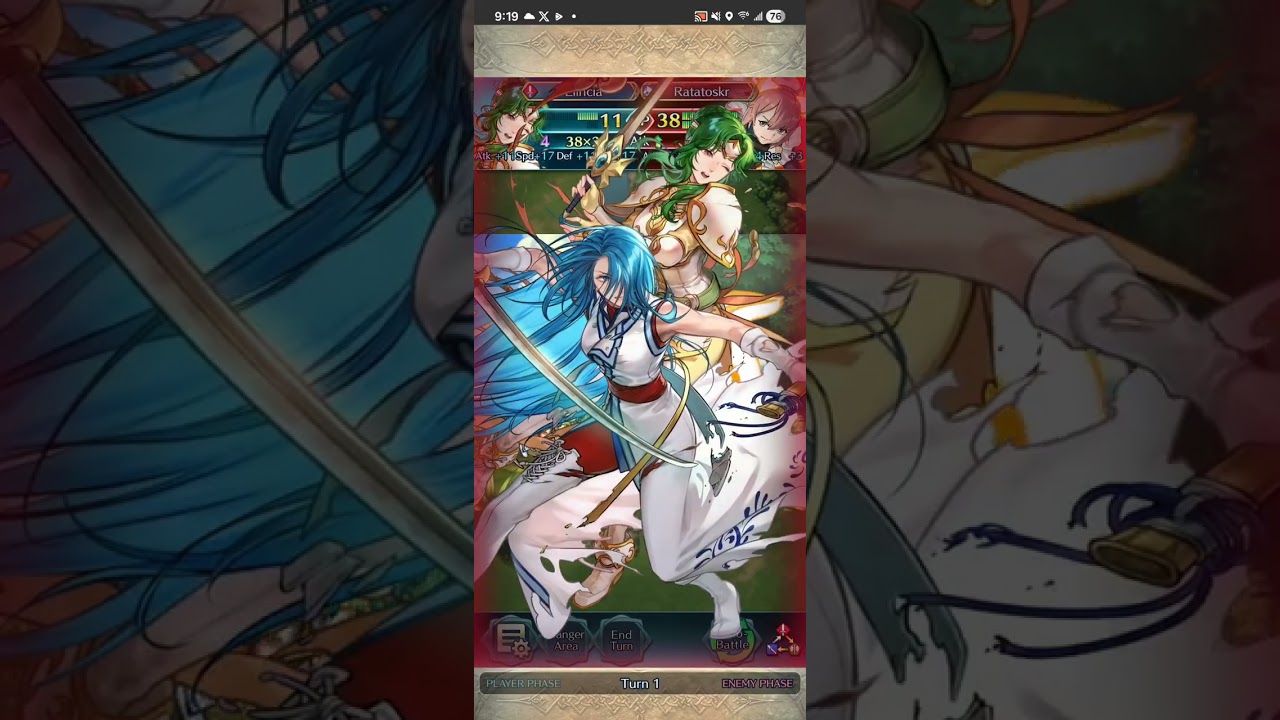 Fire Emblem Heroes Gameplay Grinding Hero Feathers (Lunatic Mode)