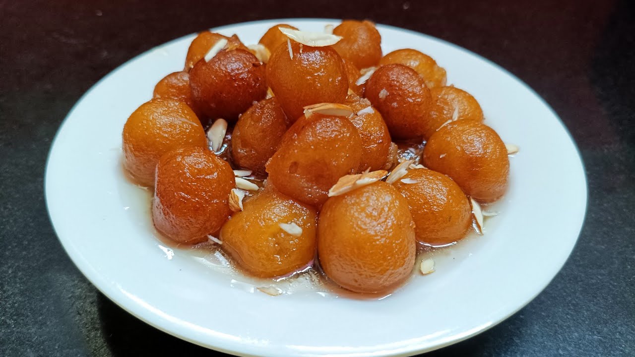 Perfect Melt-in-the-Mouth Gulab Jamun #GulabJamun #IndianSweets #TraditionalTaste #FestivalTreats