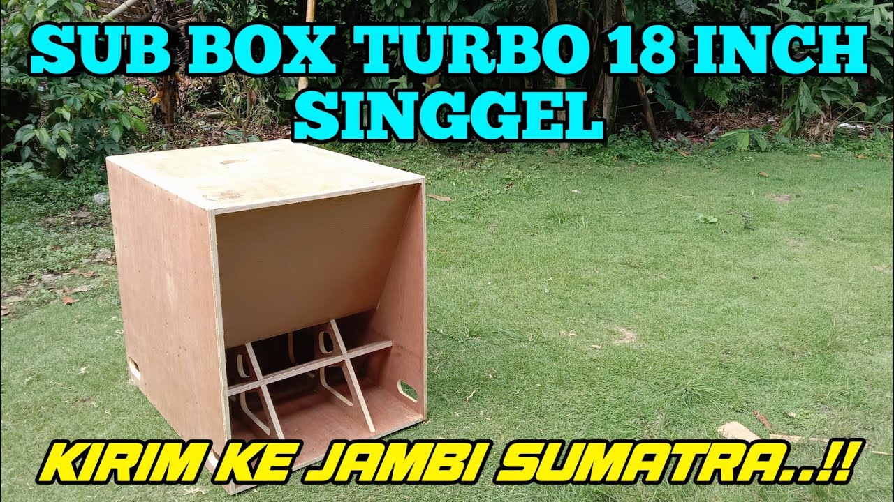 SKEMA BOX TURBO 18 INCH SINGGEL