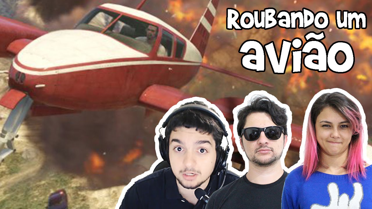 Roubando um Avião - Nenhos, Monark e Ziero!