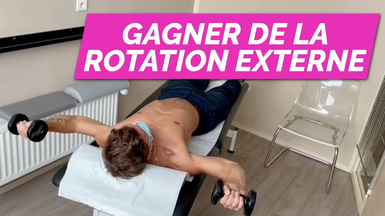 ASSOUPLIR LES ÉPAULES EN ROTATION EXTERNE