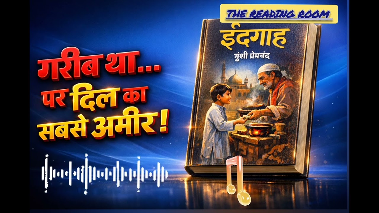 खुद भूखा रहा, दादी के लिए खुशियां खरीद लाया 😢 | Eidgah summary | The reading room 