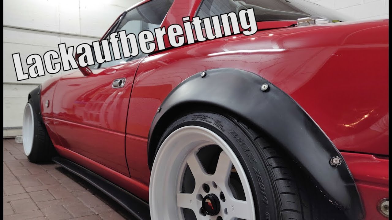 Lackaufbereitung bei meinem MX-5 | Mazda MX-5