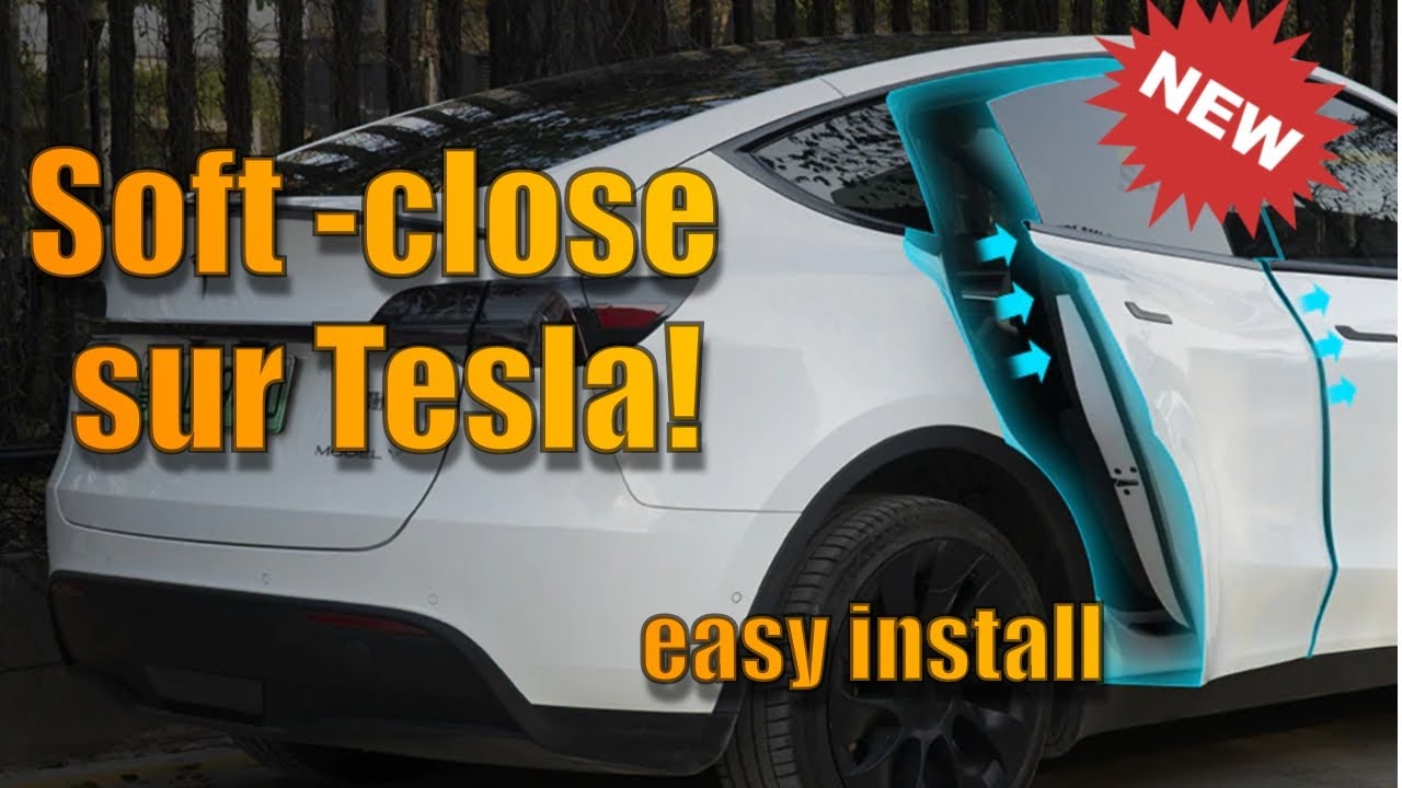 soft-close V5 sur Tesla Model Y : un must have de hansshow