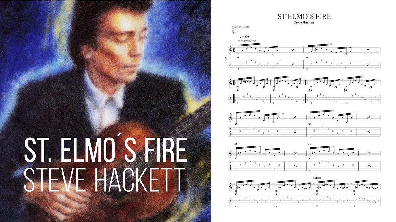 St. Elmo´s fire | Steve Hackett (guitar transcription)