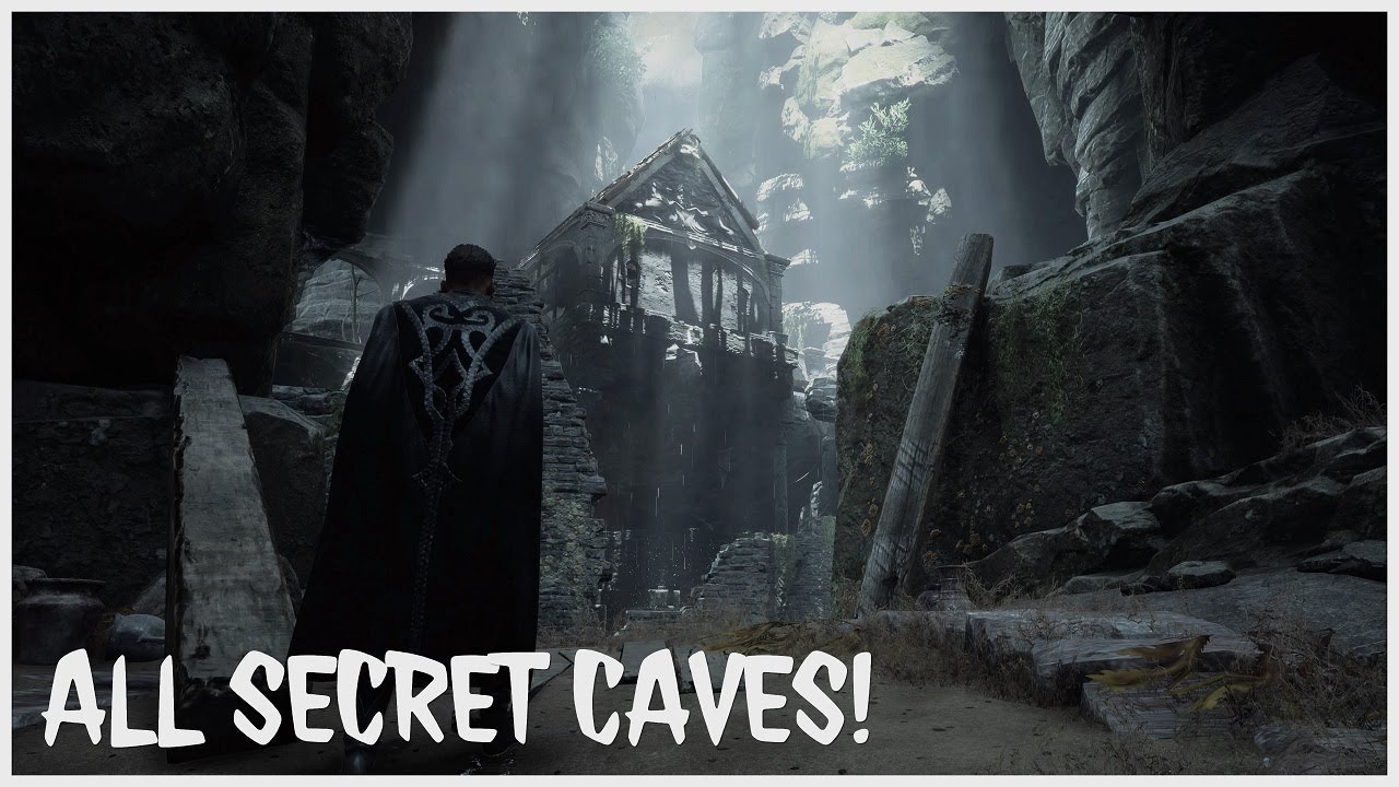 Hogwarts Legacy All Secret Underwater Caves! (No Commentary/Hud)