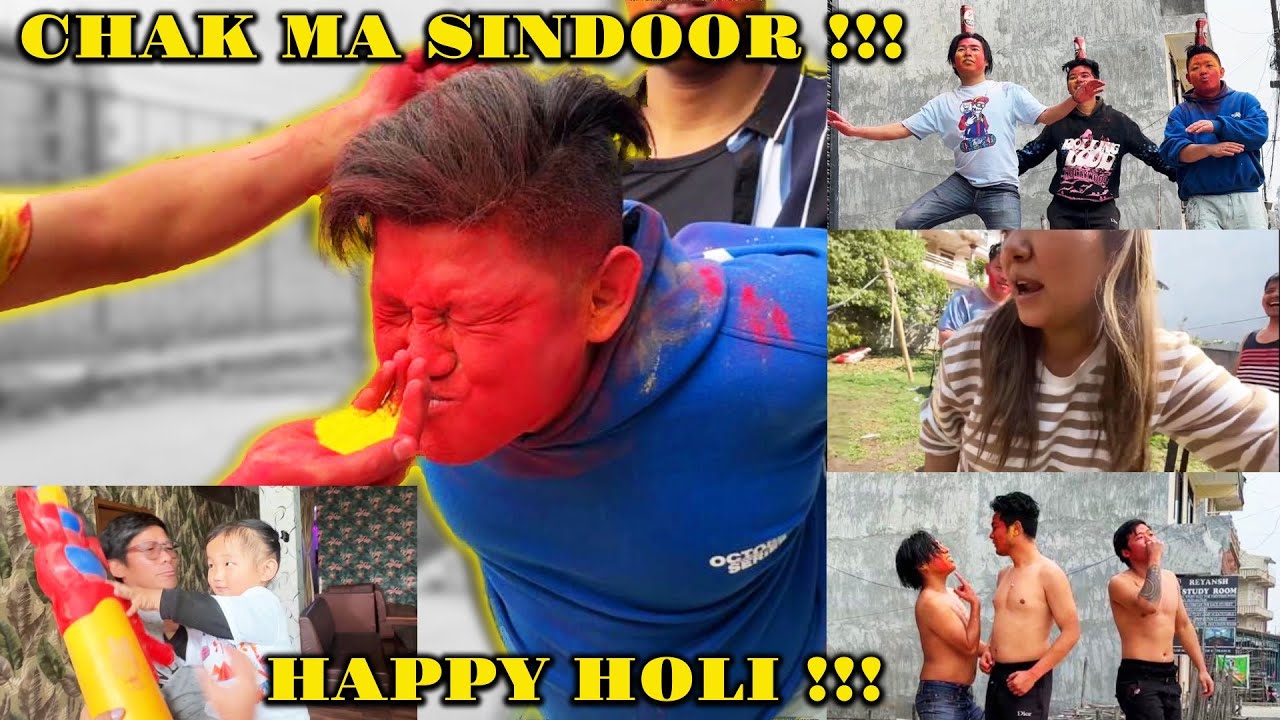 CHAAK MA SINDUR 2.0 /// FUN GUYS KO EPIC HOLI DANCE!!!