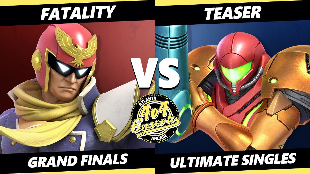 4o4 Smash Night 24 GRAND FINALS - Fatality (Captain Falcon) Vs. Teaser (Samus) SSBU Ultimate