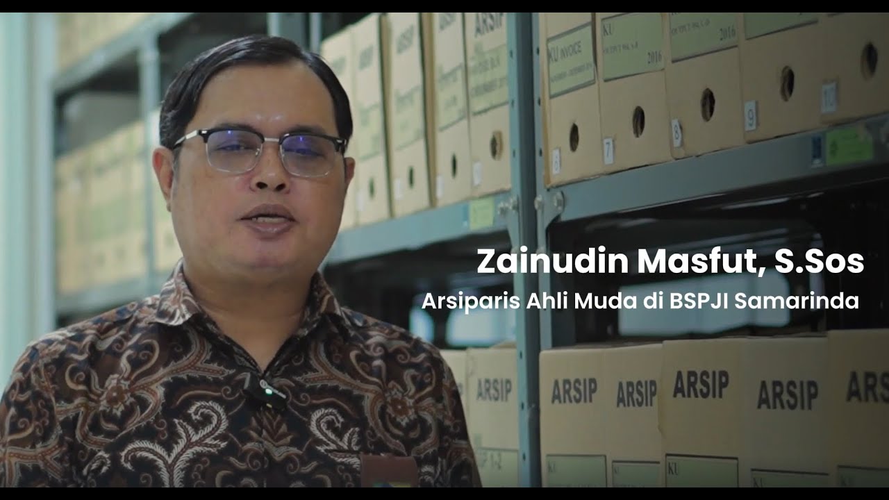Profil Arsiparis BSPJI Samarinda: Zainudin Masfut, S.Sos | Lomba Teladan 2025 Kemenperin